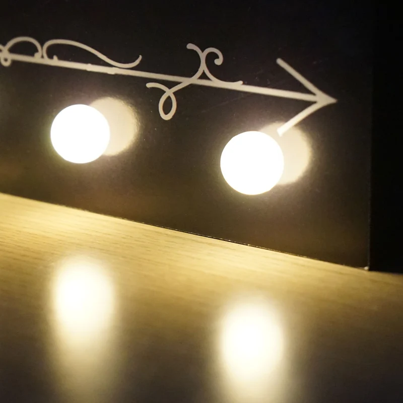 Tableau illuminé murale LED image ampoule 25x20cm Love 04_0003560