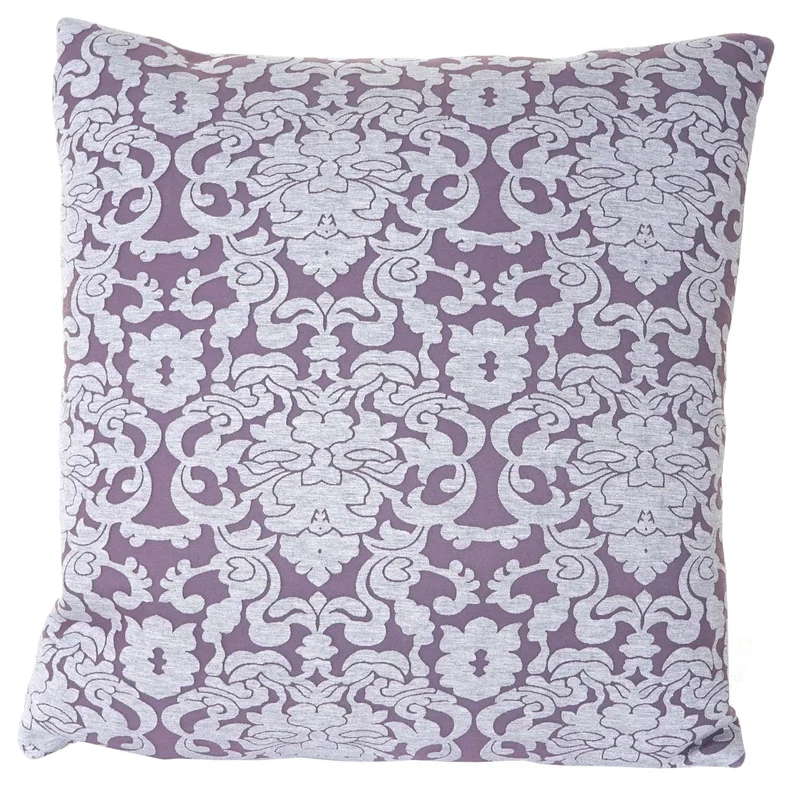 Ensemble de 2 oreillers déco baroques fleurs canapé coussins avec remplissage 45x45cm 04_0002971