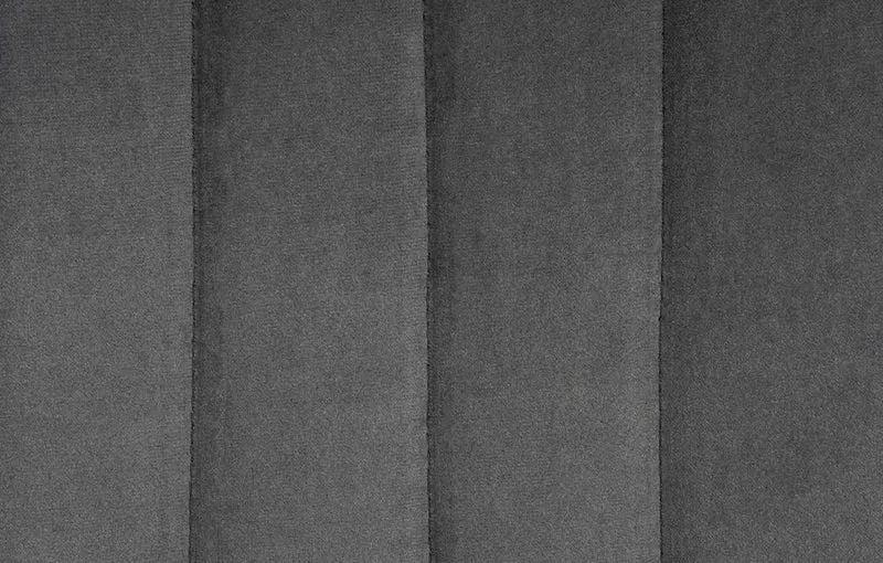 Lot de 2 tabourets de bar réglable en hauteur pivotant à 360° assise en velours gris couture verticale pied métal blanc 10_0006729