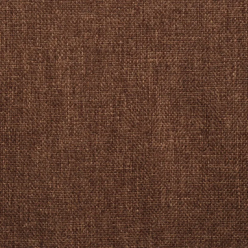 Lot de 2 chaises de salle à manger cuisine design moderne tissu marron CDS020776