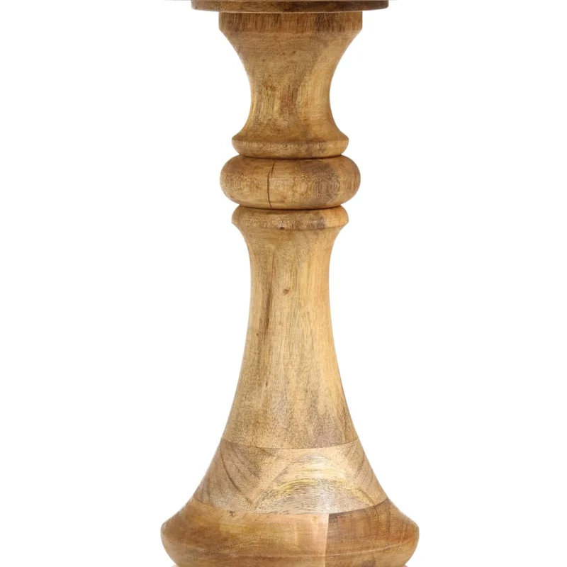 Table d'appoint support de plantes 43 x 43 x 66 cm bois de manguier massif brun DEC032520