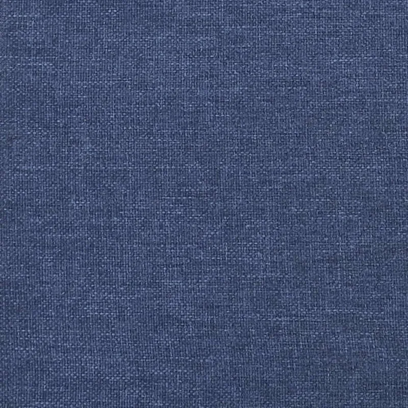 Sommier à lattes sur pieds cadre de lit 80x200 cm tissu bleu TDL0207325