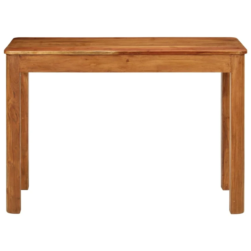 Table de salle à manger design moderne 110 x 55 x 76 cm bois d'acacia massif DEC036692
