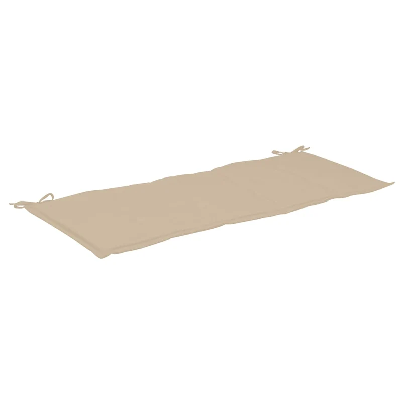 Coussin de banc de jardin Beige 150 x 50 x 3 cm DEC021755