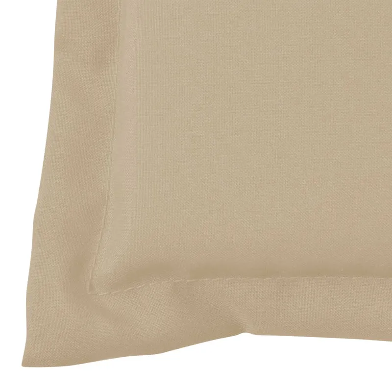Coussin de banc de jardin Beige 150 x 50 x 3 cm DEC021755