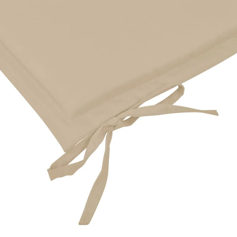 Coussin de banc de jardin Beige 150 x 50 x 3 cm DEC021755