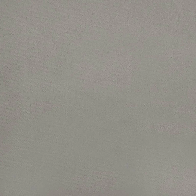 Tête de lit accessoire couchage chambre à coucher meuble avec rebord latéral 83 x 23 x 78/88 cm tissu velours gris clair TDL0205116