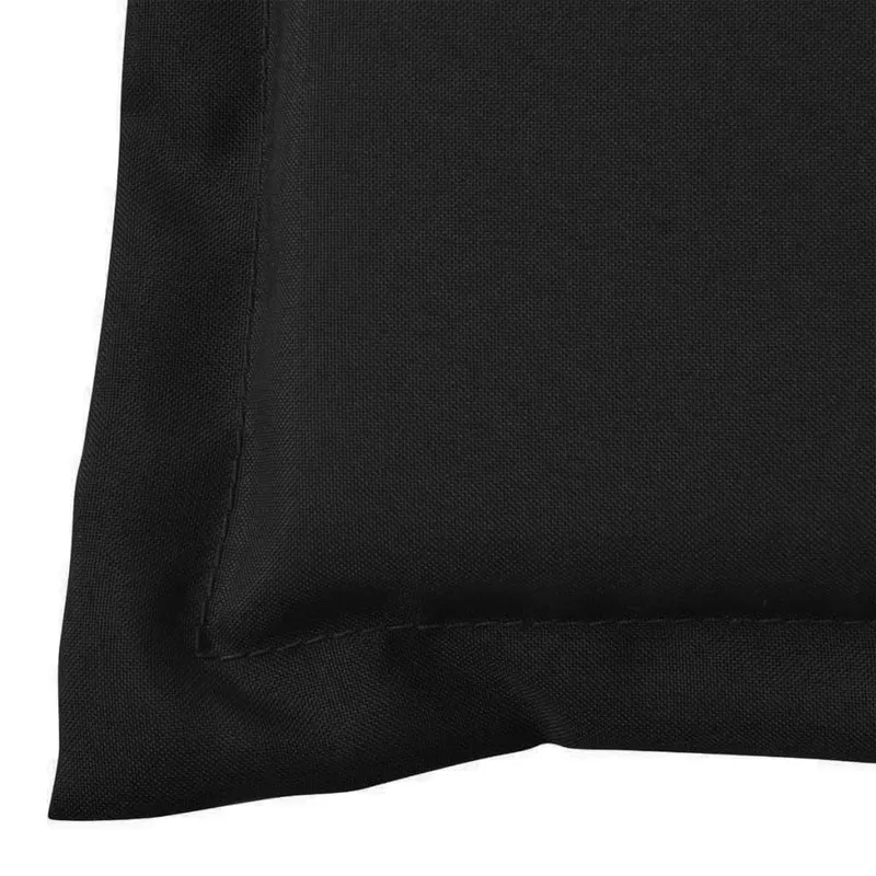 Coussin de banc de jardin Noir 150 x 50 x 3 cm DEC021747