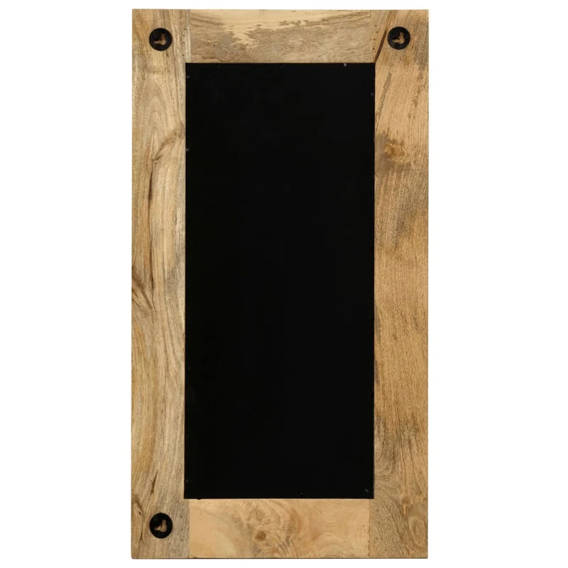Miroir mural en bois massif de manguier 50 x 110 cm DEC022725