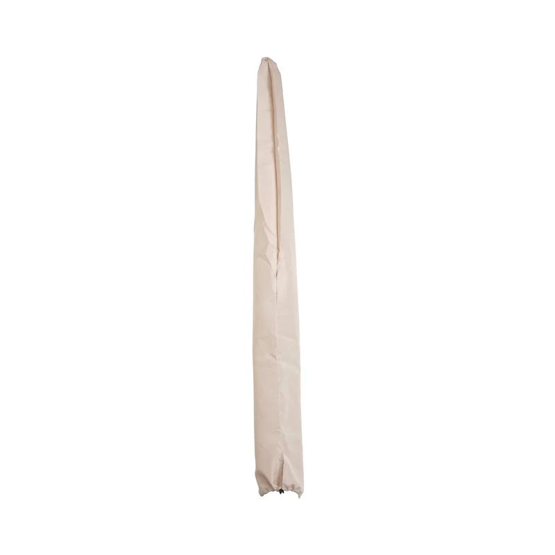 Housse de protection pour demi-parasol Ø 3 m avec cordon de serrage crème 04_0007046