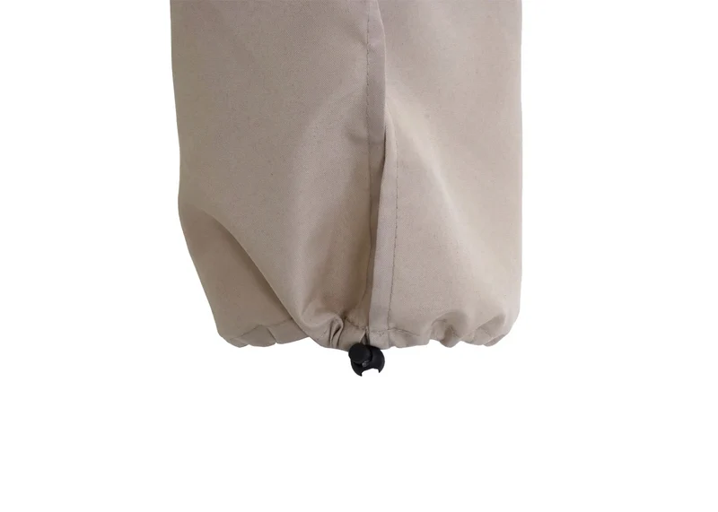 Housse de protection pour demi-parasol Ø 3 m avec cordon de serrage crème 04_0007046