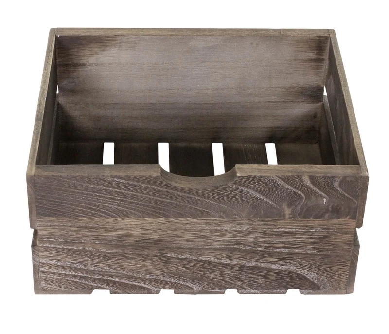 Table de chevet commode de rangement en bois style vintage 2 tiroirs 36x32x26cm marron 04_0002486