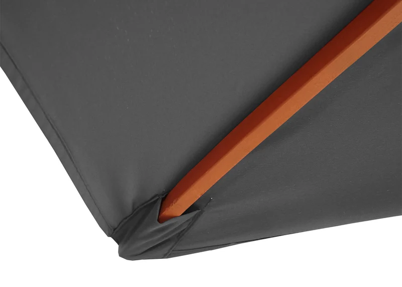 Parasol de jardin 3x4m rectangulaire polyester/bois 6kg anthracite 04_0003826