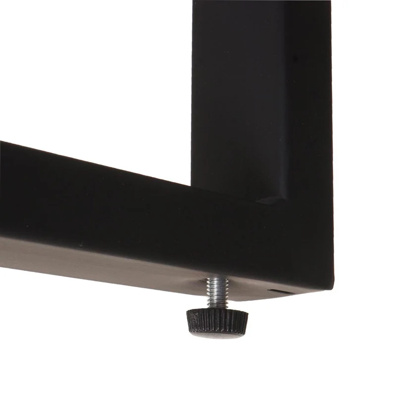 Table basse table de salon design effet marbre gris 110 x 64 cm plateau en MDF structure métal 04_0010241
