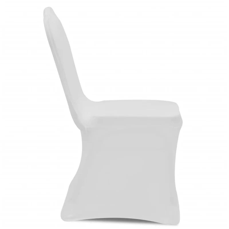 Housse blanche extensible pour chaise 50 pièces DEC022487