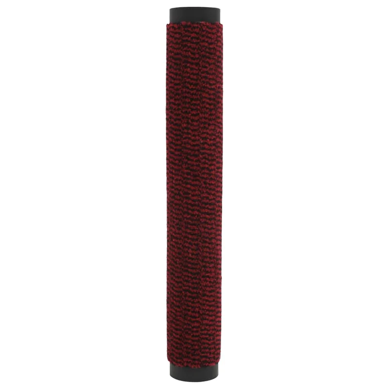 Lot de 2 paillassons rectangulaires 40 x 60 cm Rouge DEC023155