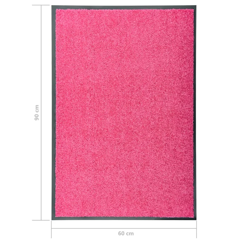 Paillasson lavable Rose 60x90 cm DEC023194