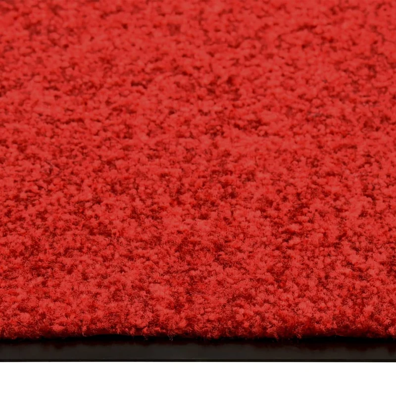 Paillasson lavable Rouge 90x150 cm DEC023187