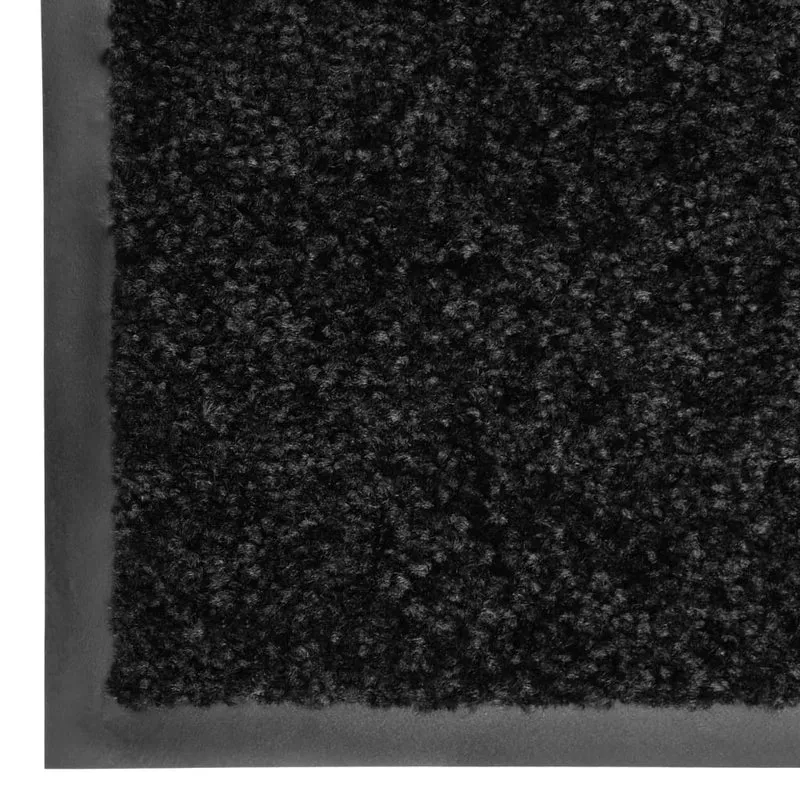 Paillasson lavable Noir 40x60 cm DEC023173