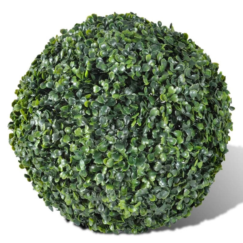 Plante artificielle buis 2 pièces 27 cm pour intérieur ou extérieur DEC022054