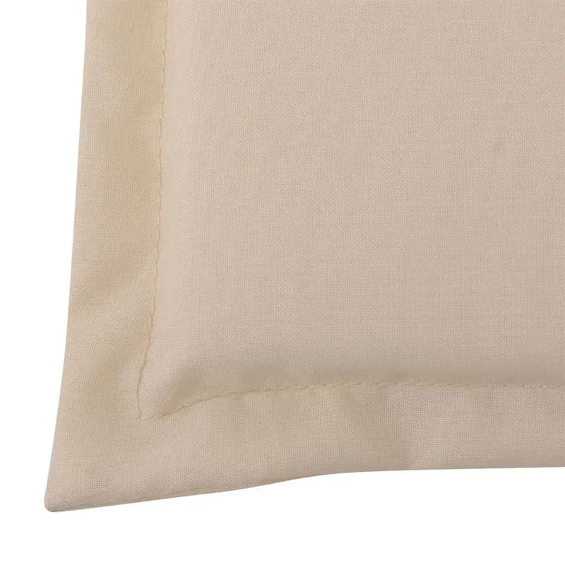Coussin de banc de jardin Crème 150 x 50 x 3 cm DEC021560