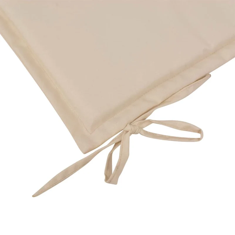 Coussin de banc de jardin Crème 150 x 50 x 3 cm DEC021560
