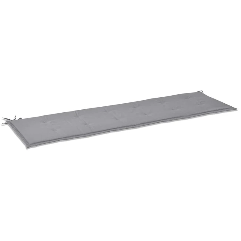 Coussin de banc de jardin Gris 180 x 50 x 3 cm DEC021557