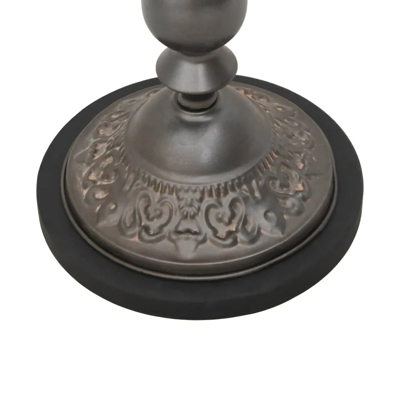 Table d'appoint support de plante 40 x 64 cm en bois de sapin massif + MDF + acier DEC032377