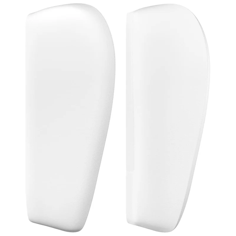 Tête de lit accessoire couchage chambre à coucher meuble avec rebord latéral 103 x 23 x 78/88 cm synthétique blanc TDL0205796