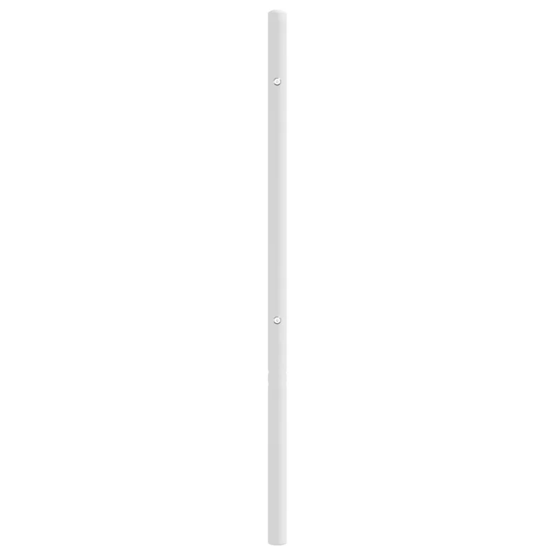 Tête de lit accessoire couchage chambre à coucher meuble 160 cm métal blanc TDL0202473