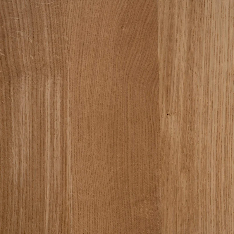Table basse minimaliste au design épuré 100x45x50 cm plateau en chêne massif cadre en métal thermolaqué noir 10_0009162