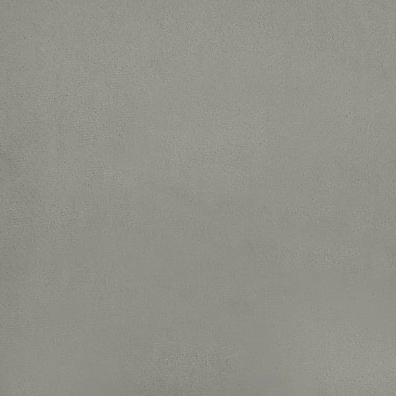 Tête de lit accessoire couchage chambre à coucher meuble avec rebord latéral 103 x 23 x 118/128 cm tissu velours gris clair TDL0205291