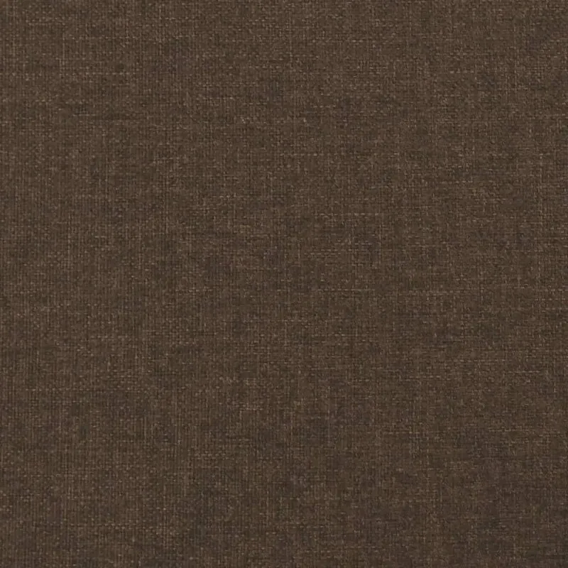 Tête de lit accessoire couchage chambre à coucher meuble 90 x 7 x 78/88 cm tissu marron foncé TDL0203119