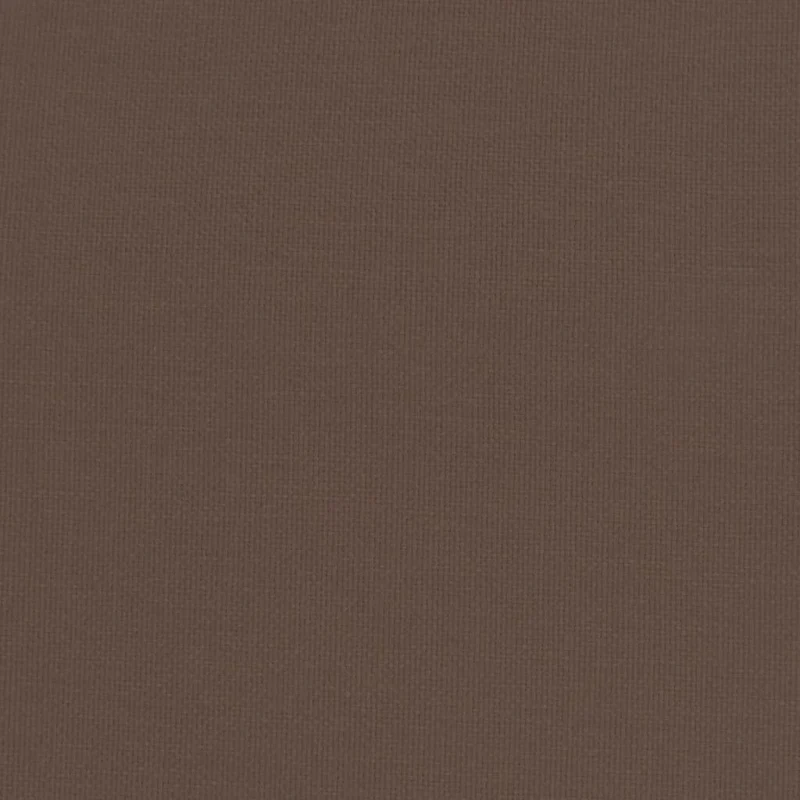Repose-pieds tabouret 51 x 41 x 40 cm tissu marron et bois de bouleau DEC030457