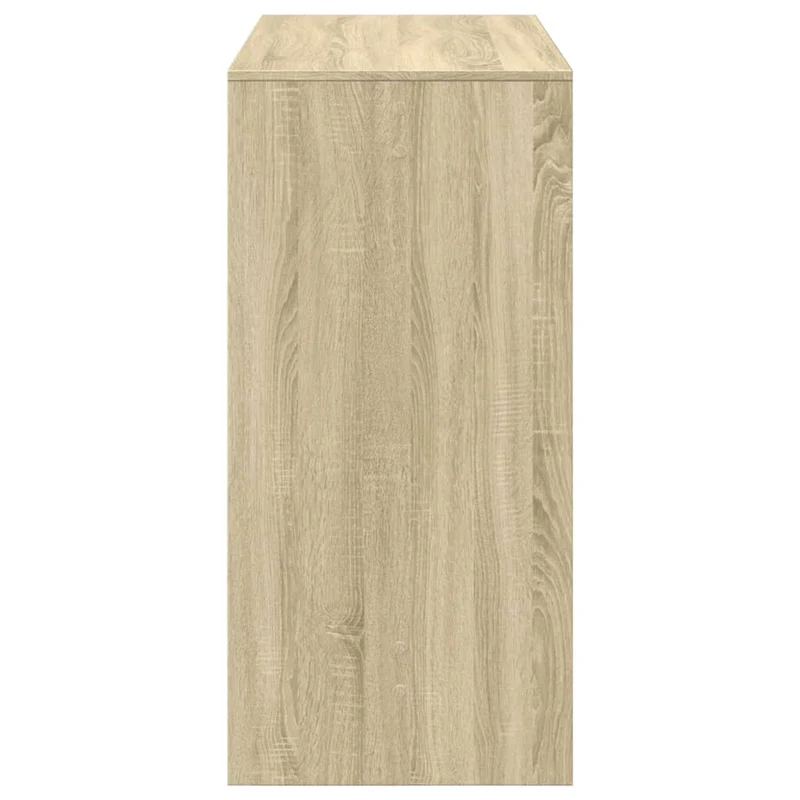 Table d’appoint multifonction 102 x 50 x 103,5 cm bois d'ingénierie couleur chêne DEC036440