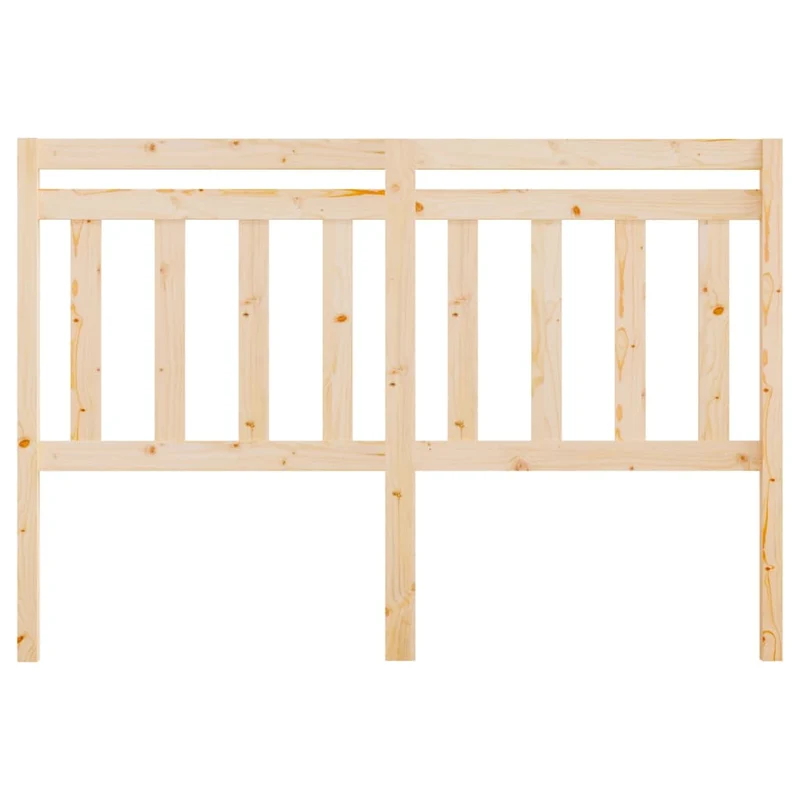 Tête de lit accessoire couchage chambre à coucher meuble 146 x 4 x 100 cm bois de pin massif TDL0206693