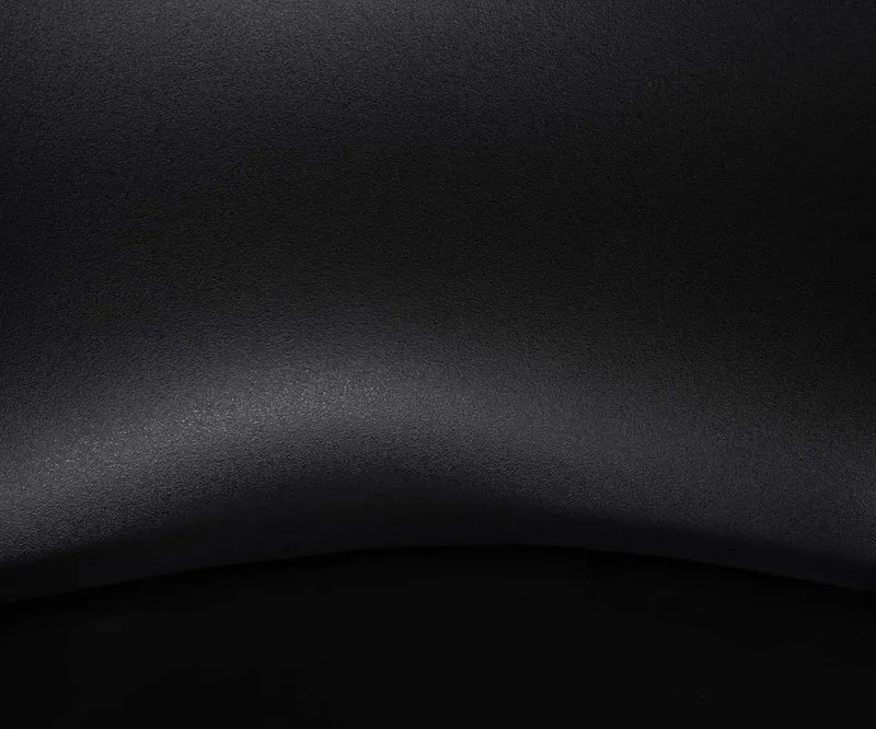 Tabouret de bar x1 hauteur réglable et siège pivotant avec siège en plastique noir métal noir 10_0004531