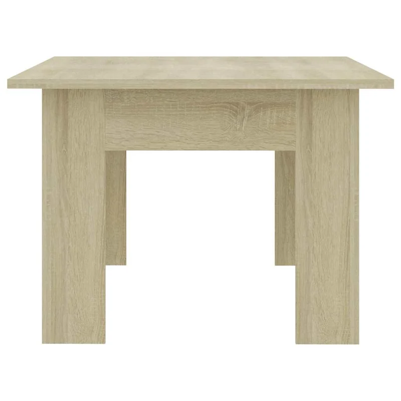 Table basse design simple 100 x 60 x 42 cm bois d’ingénierie couleur chêne DEC038885