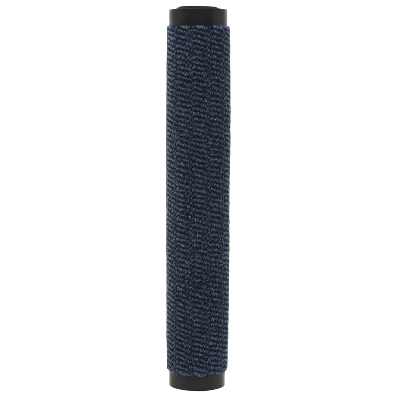 Lot de 2 paillassons rectangulaires 90 x 150 cm Bleu DEC023168