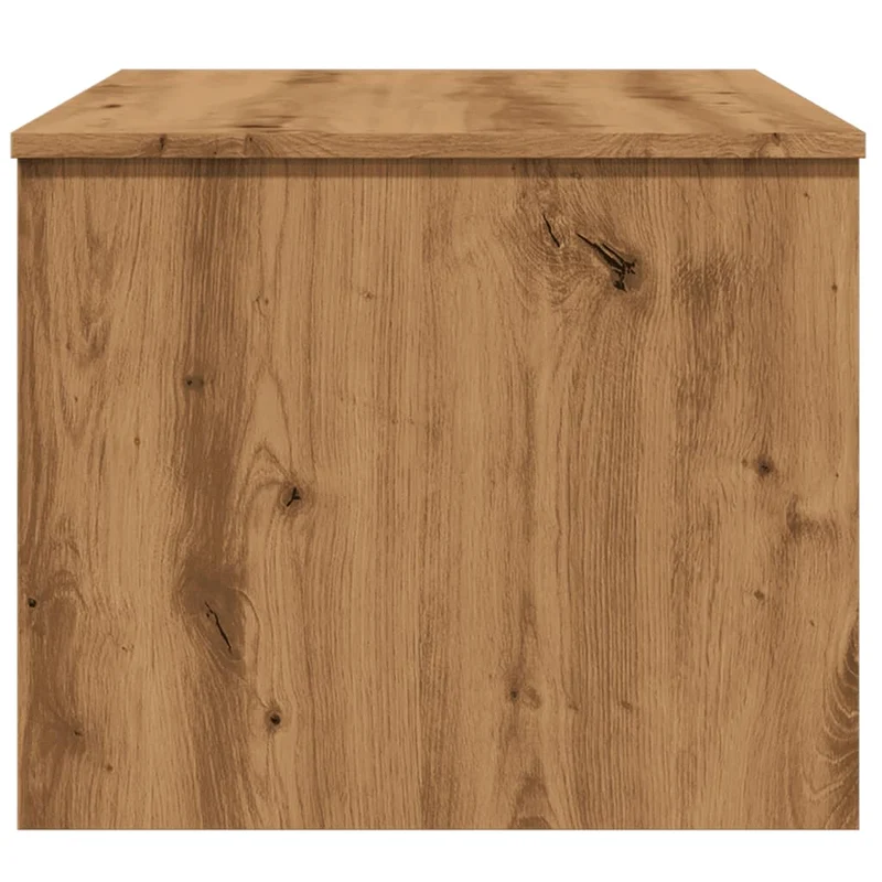 Table basse plateau relevable design rustique 80 x 50,5 x 41,5 cm bois d'ingénierie marron DEC038295