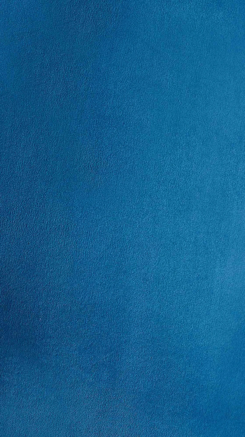 Chaise de salle à manger x1 pivotant à 360 degrés en velours bleu cadre en métal noir 10_0007364