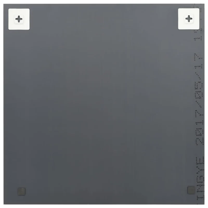 Set de 2 miroirs muraux 50x50 cm Carré Verre DEC022838