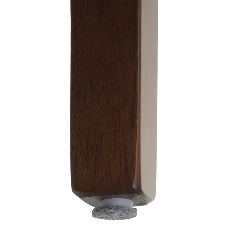 Lot de 2 chaises de salle à manger cuisine avec dossier en tissu couleur taupe cadre en bois 04_0007383