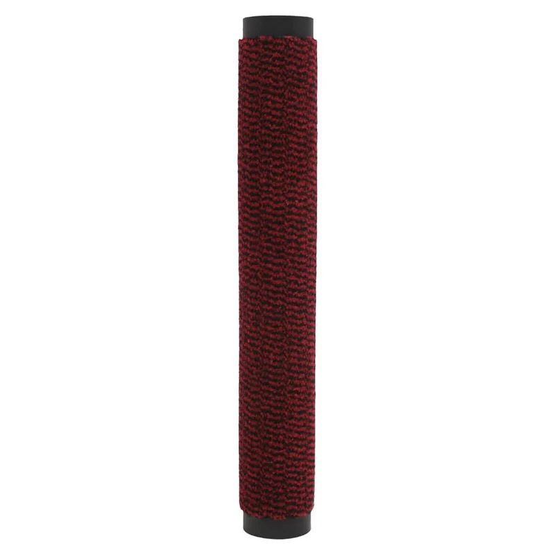 Paillasson touffeté 60 x 150 cm en PP rouge et caoutchouc antidérapant DEC040669