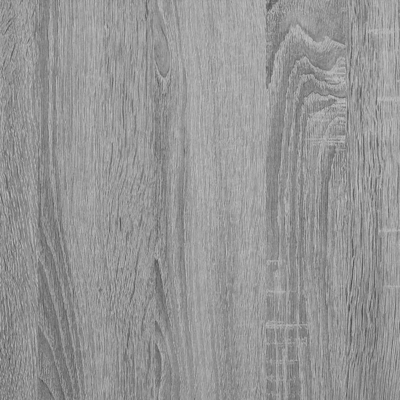 Table basse avec plateau relevable 90 x 44,5 x 45 cm bois d'ingénierie gris DEC040115