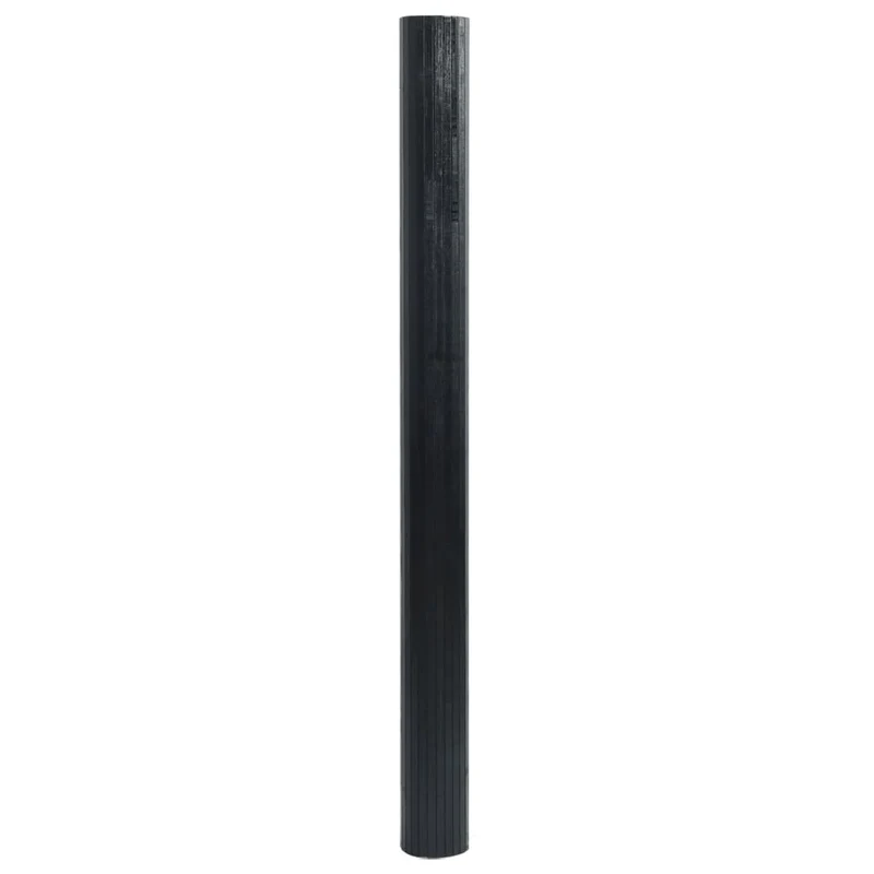 Paravent séparateur de pièce cloison 165 x 400 cm bambou noir DEC031162