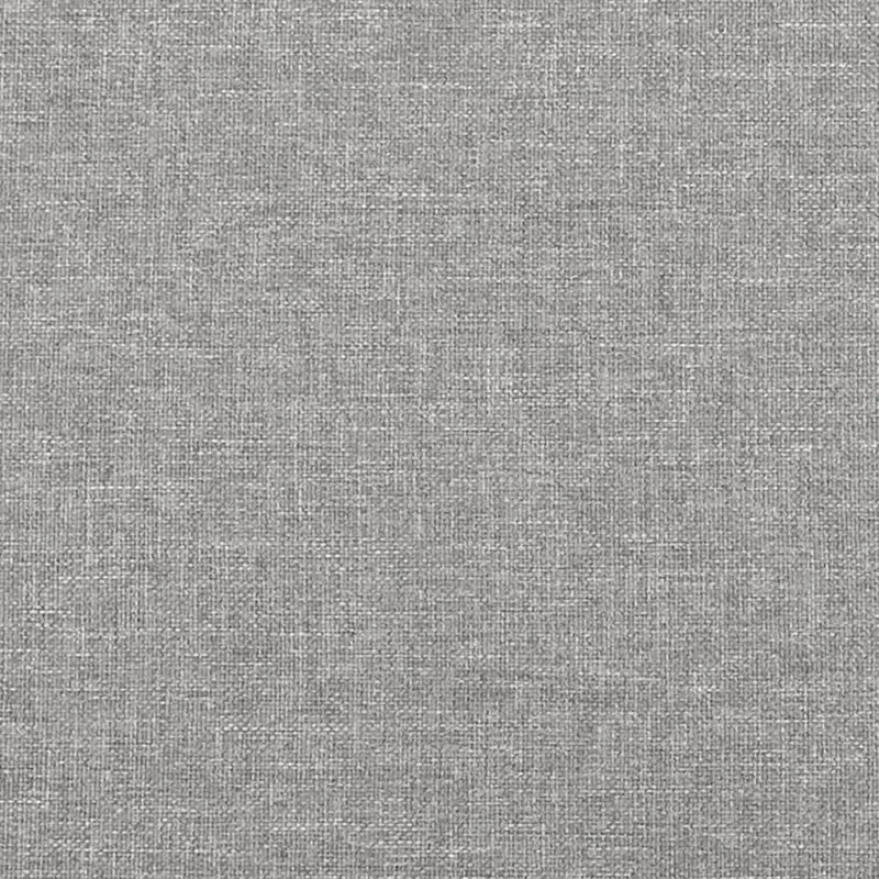 Sommier à lattes sur pieds cadre de lit 90x190 cm tissu gris clair TDL0207162