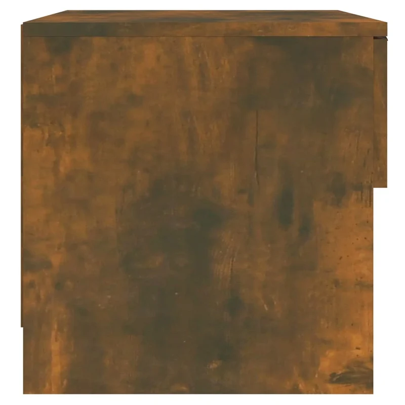 Table de chevet avec tiroir et compartiment 40 x 39 x 40 cm en bois d'ingénierie marron DEC033675