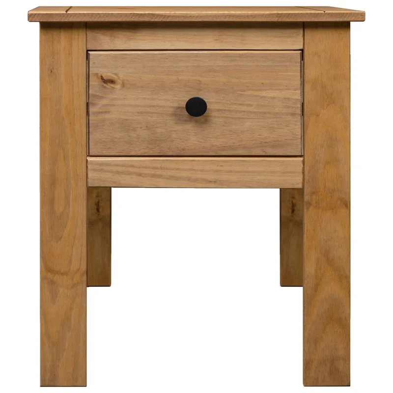 Table de chevet avec tiroir 46 x 40 x 57 cm bois de pin massif DEC033023