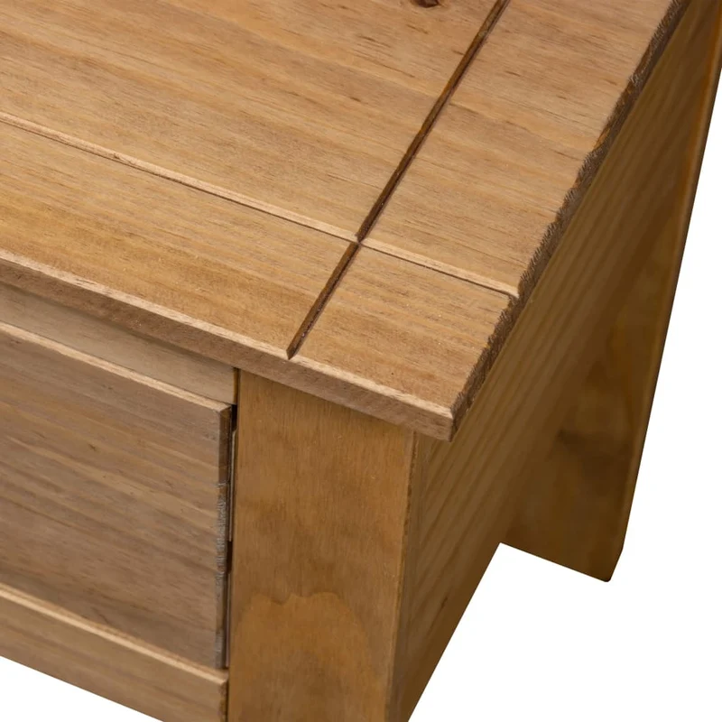 Table de chevet avec tiroir 46 x 40 x 57 cm bois de pin massif DEC033023